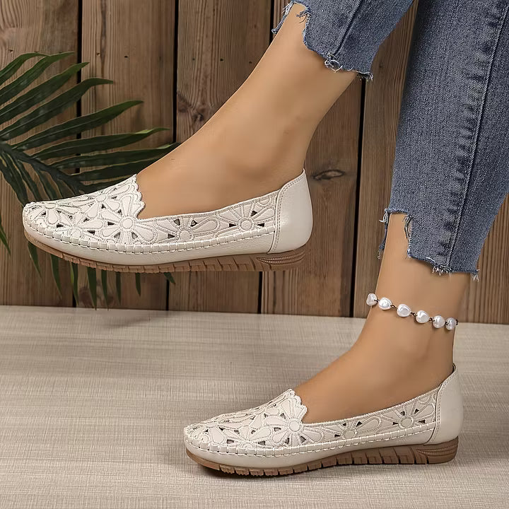 Damskie codzienne mokasyny | Wygodne buty z wycięciami