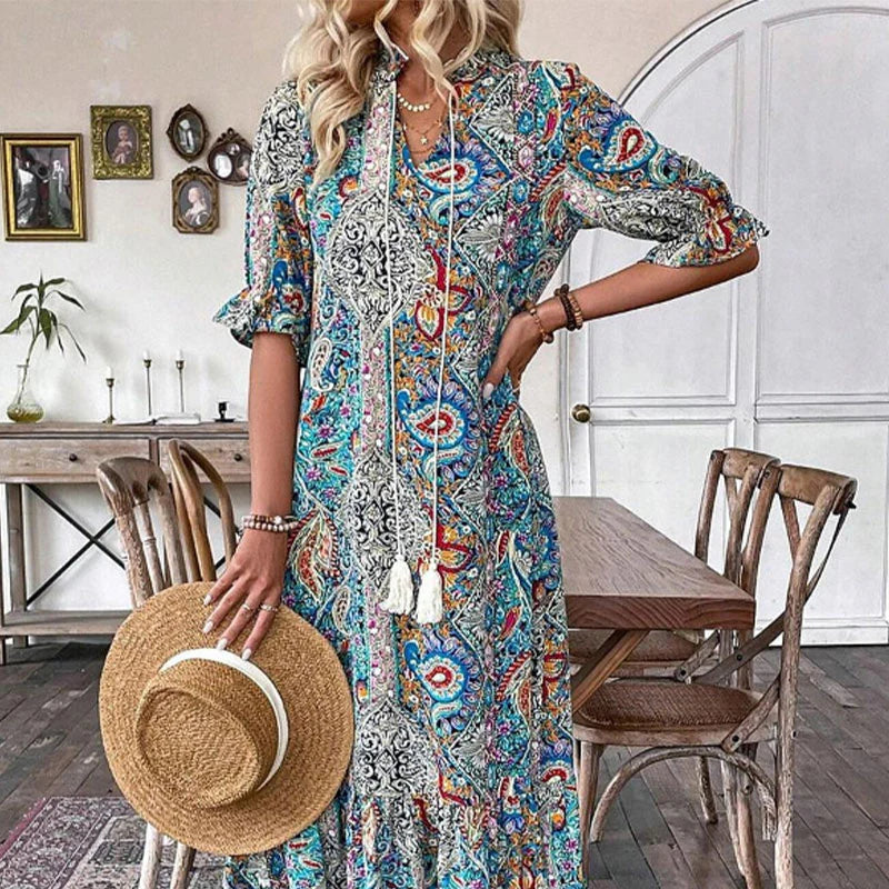 Damska Sukienka Casual Flow | Swobodny Fason