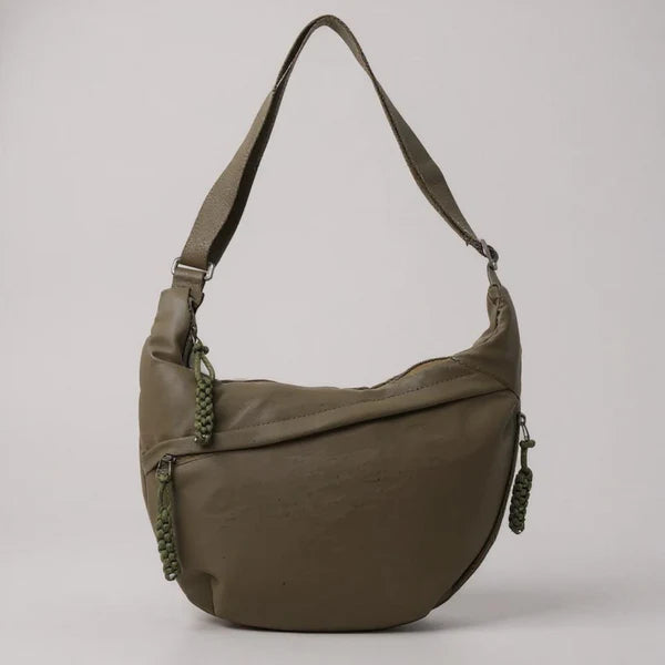 Damska Torebka Crossbody z Wieloma Kieszeniami | Lekka Wygoda na Co Dzień