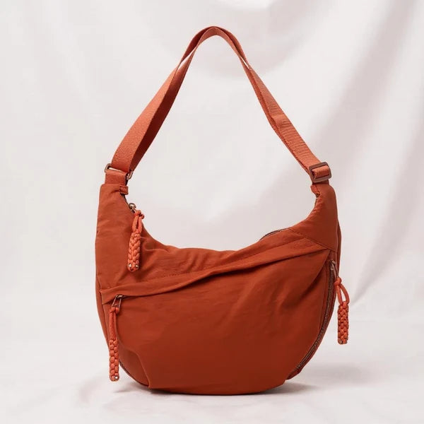 Damska Torebka Crossbody z Wieloma Kieszeniami | Lekka Wygoda na Co Dzień