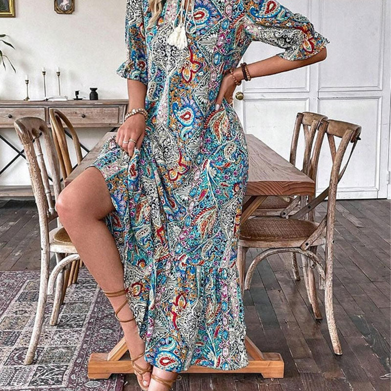 Damska Sukienka Casual Flow | Swobodny Fason